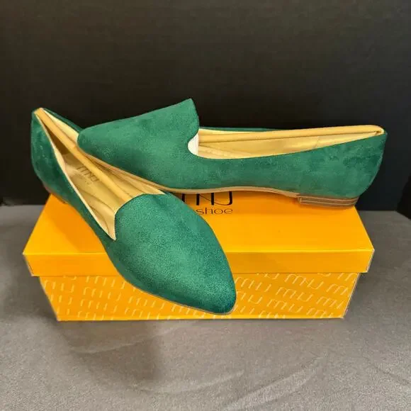 Green Women's Flats - Picture 2 of 2
